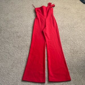 Revolve Likely Red Jumpsuit